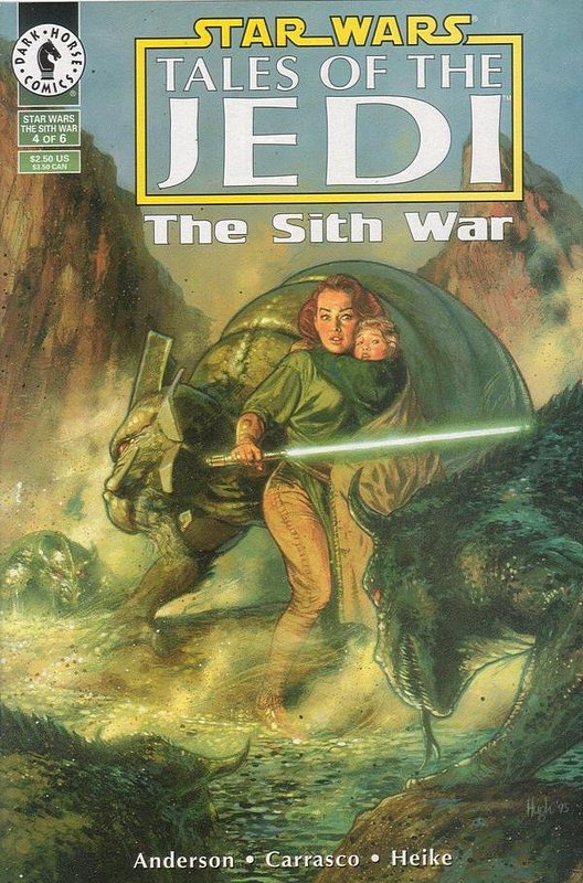 Cover of Star Wars: Tales of the Jedi-The Sith War #4. One of 250,000 Vintage American Comics on sale from Krypton!