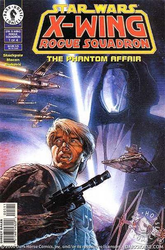 Cover of Star Wars: X-W Squadron-Phantom Affair #1. One of 250,000 Vintage American Comics on sale from Krypton!