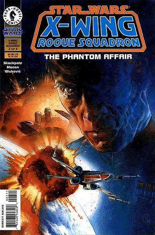 Cover of Star Wars: X-W Squadron-Phantom Affair #2. One of 250,000 Vintage American Comics on sale from Krypton!