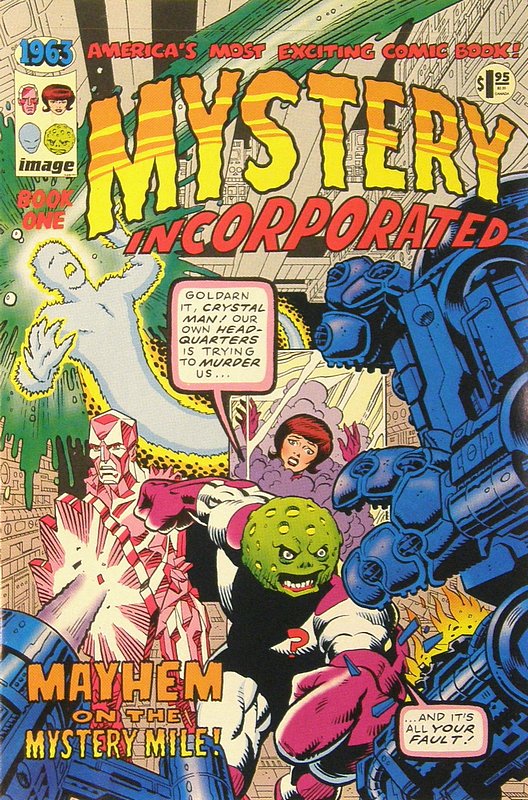 Cover of 1963 (1993 Ltd) #1. One of 250,000 Vintage American Comics on sale from Krypton!