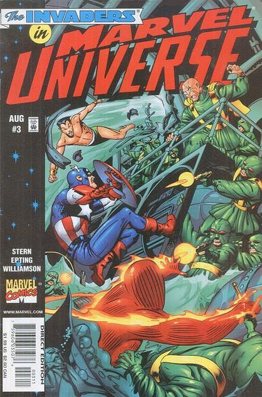 Cover of Marvel Universe (1998 Ltd) #3. One of 250,000 Vintage American Comics on sale from Krypton!