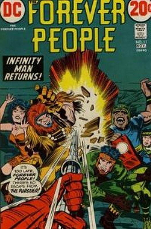 Cover of Forever People (Vol 1) The #11. One of 250,000 Vintage American Comics on sale from Krypton!