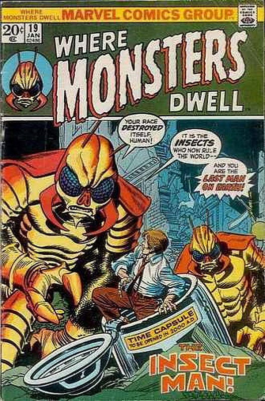 Cover of Where Monsters Dwell (Vol 1) #19. One of 250,000 Vintage American Comics on sale from Krypton!