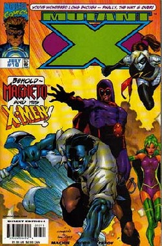 Cover of Mutant X (Vol 1) #10. One of 250,000 Vintage American Comics on sale from Krypton!