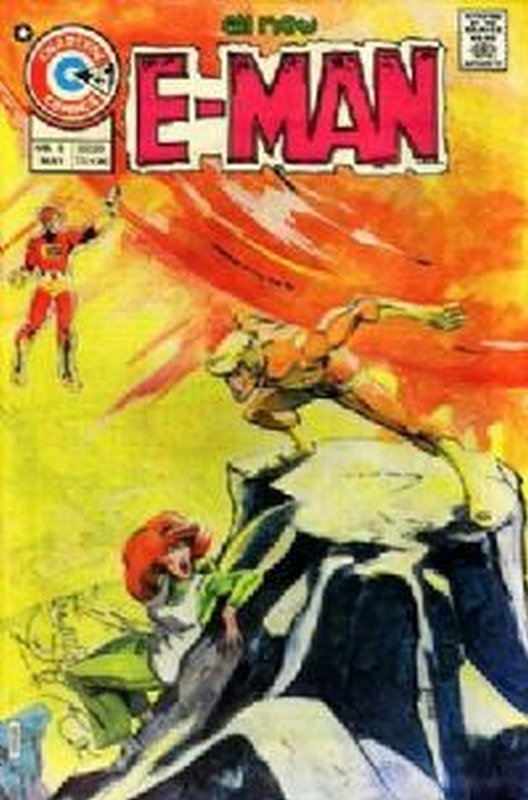 Cover of E-Man (Vol 1) #8. One of 250,000 Vintage American Comics on sale from Krypton!