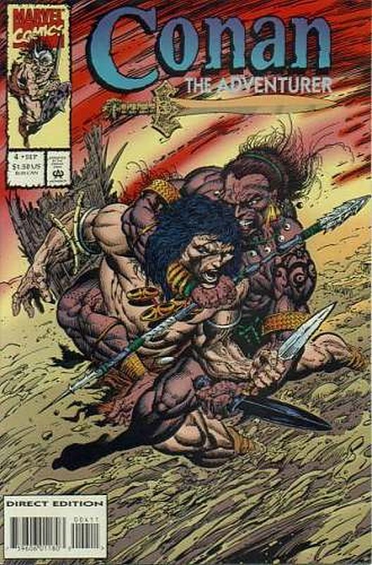 Cover of Conan the Adventurer (Vol 1) #4. One of 250,000 Vintage American Comics on sale from Krypton!