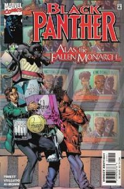 Cover of Black Panther (Vol 2) #19. One of 250,000 Vintage American Comics on sale from Krypton!