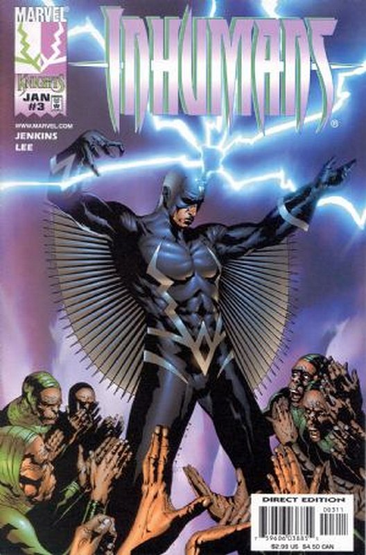 Cover of Inhumans (1998 Ltd) #3. One of 250,000 Vintage American Comics on sale from Krypton!