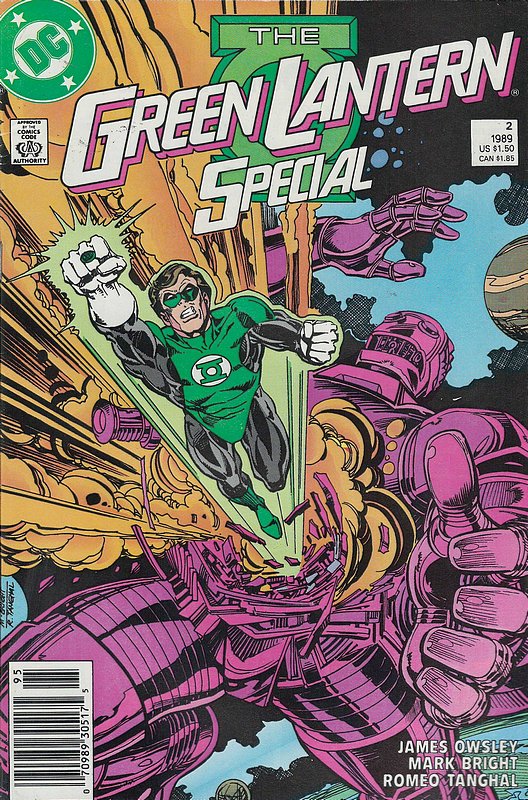 Cover of Green Lantern Special (1988-89) #2. One of 250,000 Vintage American Comics on sale from Krypton!