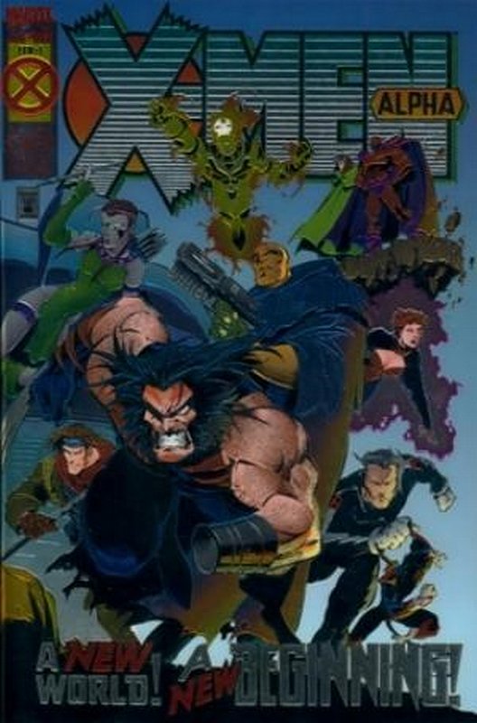 Cover of X-Men Alpha (1994 One Shot) #1. One of 250,000 Vintage American Comics on sale from Krypton!