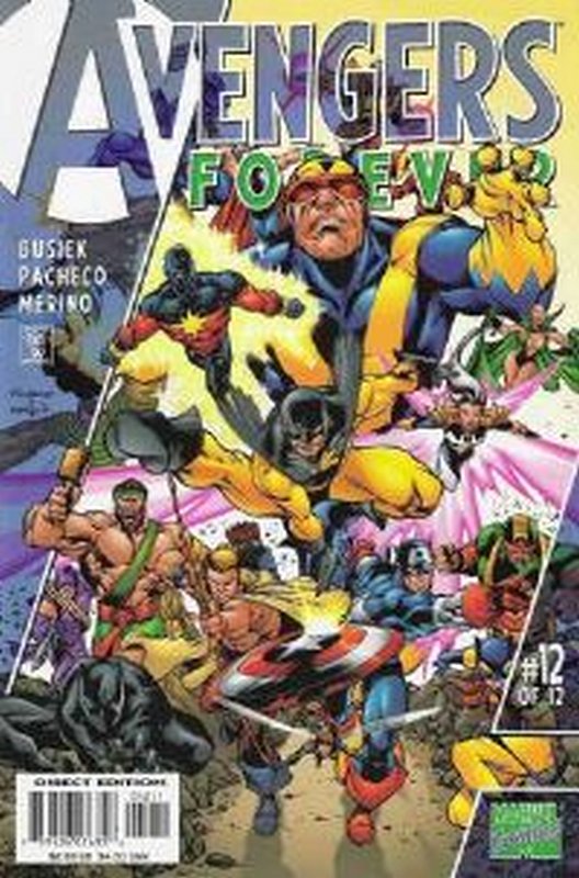 Cover of Avengers Forever (1998 Ltd) #12. One of 250,000 Vintage American Comics on sale from Krypton!