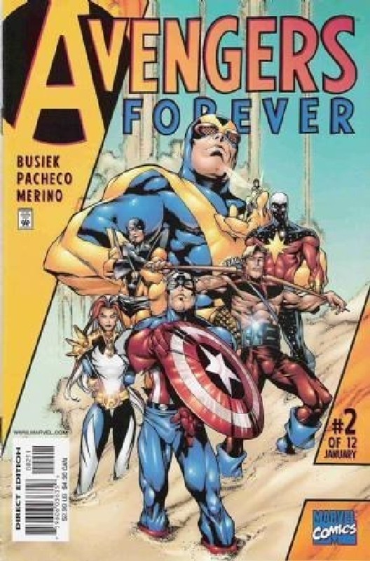 Cover of Avengers Forever (1998 Ltd) #2. One of 250,000 Vintage American Comics on sale from Krypton!