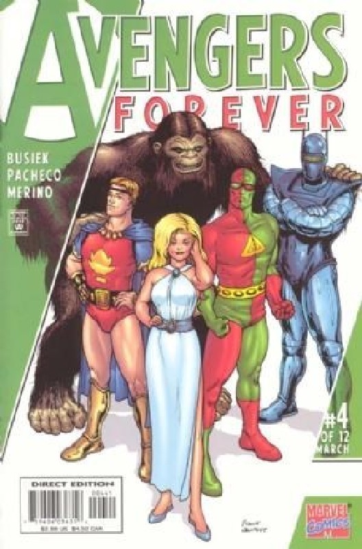 Cover of Avengers Forever (1998 Ltd) #4. One of 250,000 Vintage American Comics on sale from Krypton!