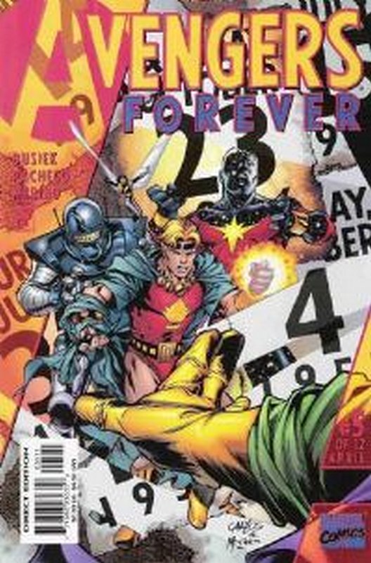 Cover of Avengers Forever (1998 Ltd) #5. One of 250,000 Vintage American Comics on sale from Krypton!