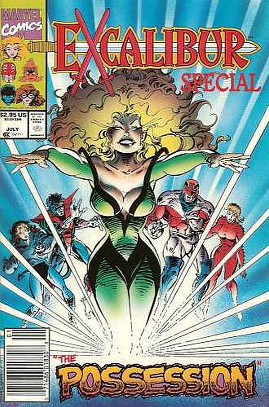 Cover of Excalibur Special: The Possession (1991 One Shot) #1. One of 250,000 Vintage American Comics on sale from Krypton!