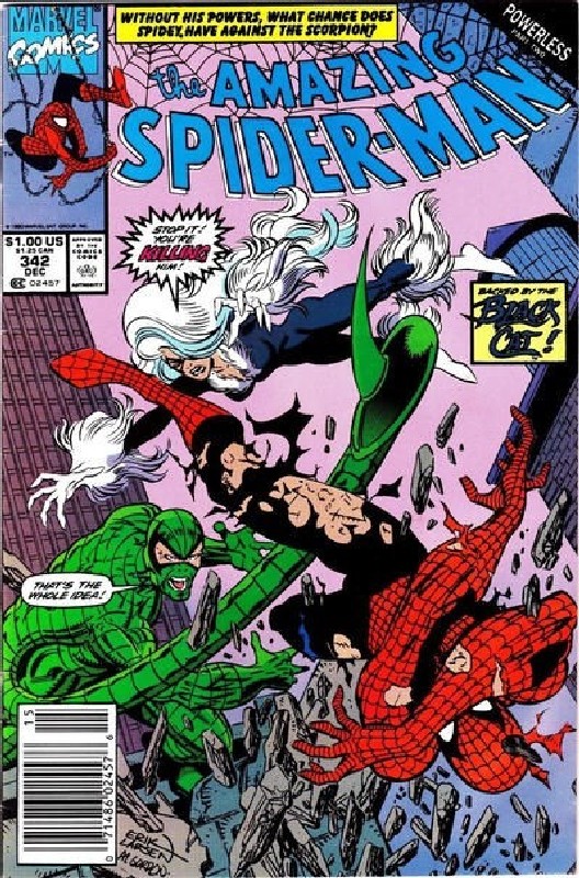 Cover of Amazing Spider-Man (Vol 1) #342. One of 250,000 Vintage American Comics on sale from Krypton!