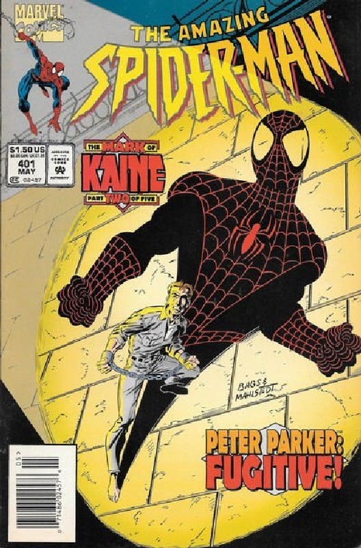 Cover of Amazing Spider-Man (Vol 1) #401. One of 250,000 Vintage American Comics on sale from Krypton!