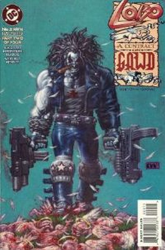 Cover of Lobo: A Contract on Gawd (1994 Ltd) #2. One of 250,000 Vintage American Comics on sale from Krypton!