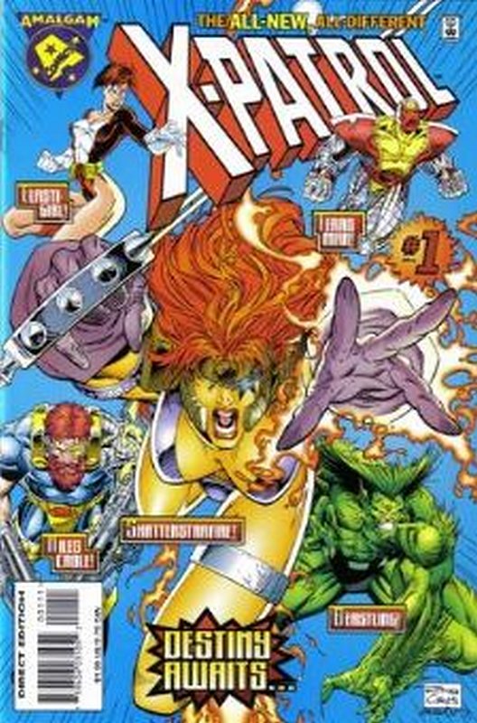 Cover of X-Patrol: All New All Different (1996 One Shot) #1. One of 250,000 Vintage American Comics on sale from Krypton!