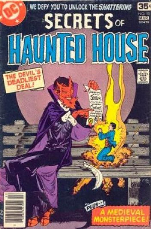 Cover of Secrets of Haunted House (Vol 1) #10. One of 250,000 Vintage American Comics on sale from Krypton!