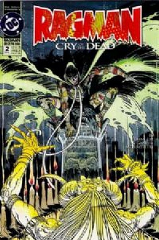Cover of Ragman: Cry of the Dead (1993 Ltd) #2. One of 250,000 Vintage American Comics on sale from Krypton!