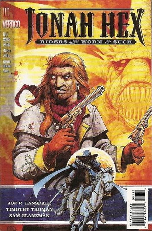 Cover of Jonah Hex: Riders of the Worm and Such #1. One of 250,000 Vintage American Comics on sale from Krypton!