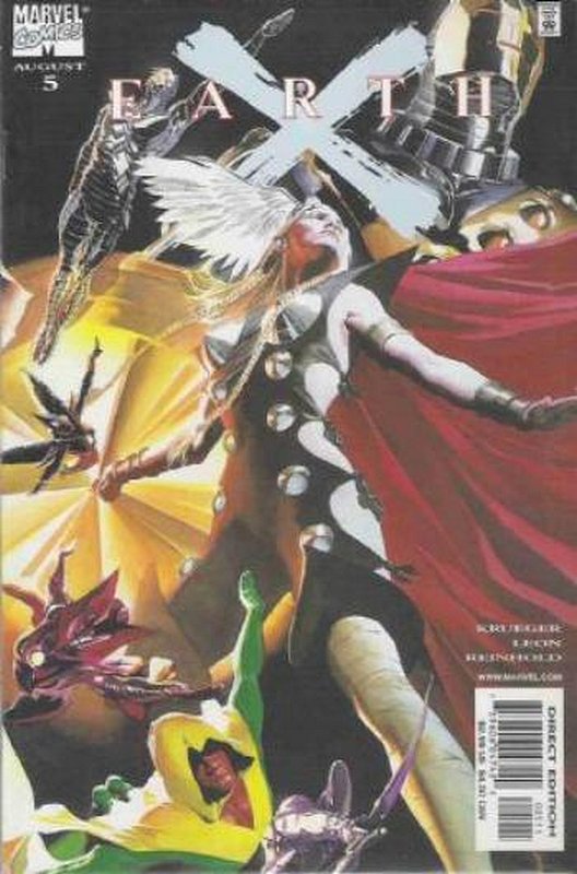 Cover of Earth X (1999 Ltd) #5. One of 250,000 Vintage American Comics on sale from Krypton!