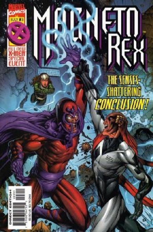 Cover of Magneto Rex (1999 Ltd) #3. One of 250,000 Vintage American Comics on sale from Krypton!