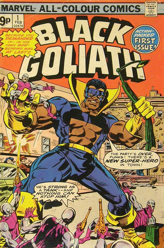 Cover of Black Goliath (Vol 1) #1. One of 250,000 Vintage American Comics on sale from Krypton!