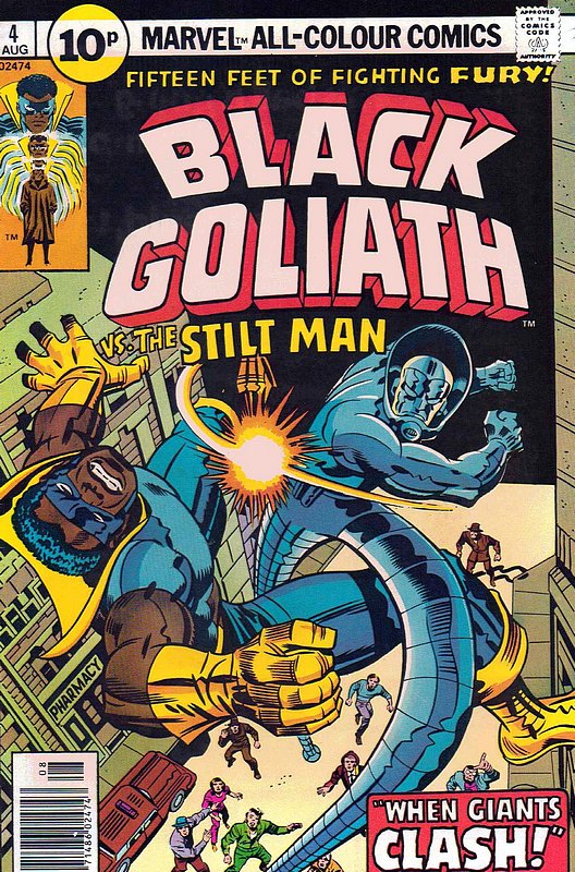 Cover of Black Goliath (Vol 1) #4. One of 250,000 Vintage American Comics on sale from Krypton!