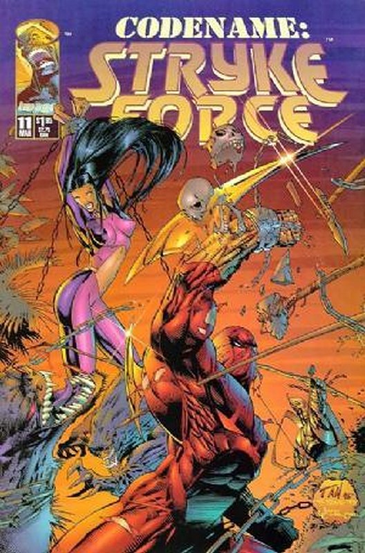 Cover of Codename: Stryke Force (Vol 1) #11. One of 250,000 Vintage American Comics on sale from Krypton!