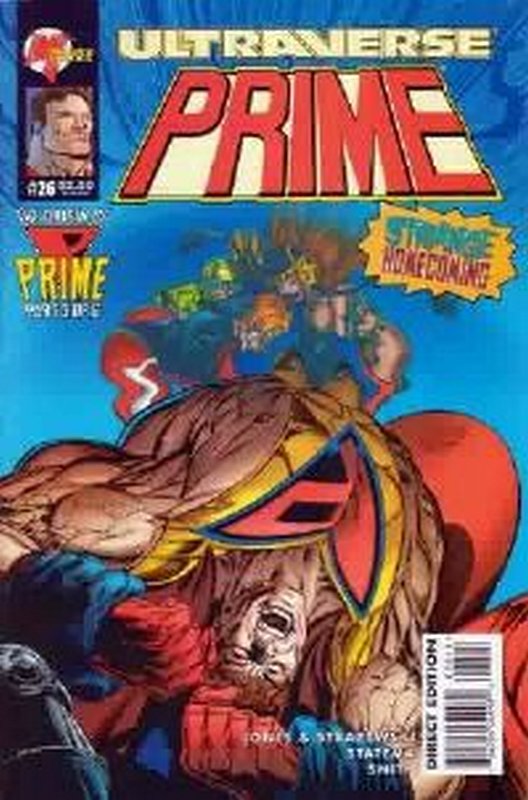 Cover of Prime (Vol 1) #26. One of 250,000 Vintage American Comics on sale from Krypton!