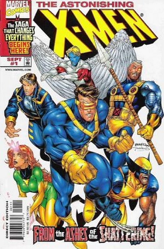 Cover of Astonishing X-Men (1999 Ltd) #1. One of 250,000 Vintage American Comics on sale from Krypton!