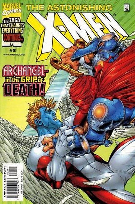Cover of Astonishing X-Men (1999 Ltd) #2. One of 250,000 Vintage American Comics on sale from Krypton!