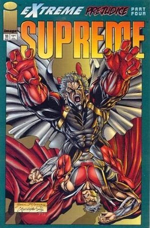 Cover of Supreme (Vol 1) #11. One of 250,000 Vintage American Comics on sale from Krypton!