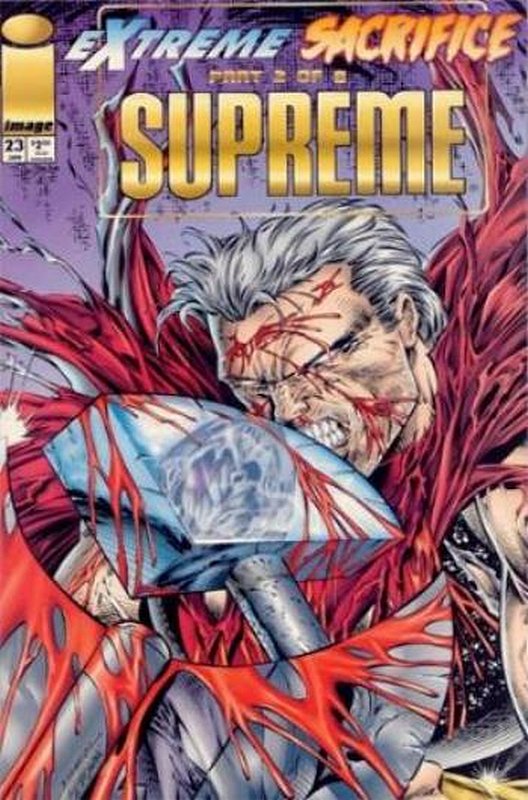 Cover of Supreme (Vol 1) #23. One of 250,000 Vintage American Comics on sale from Krypton!