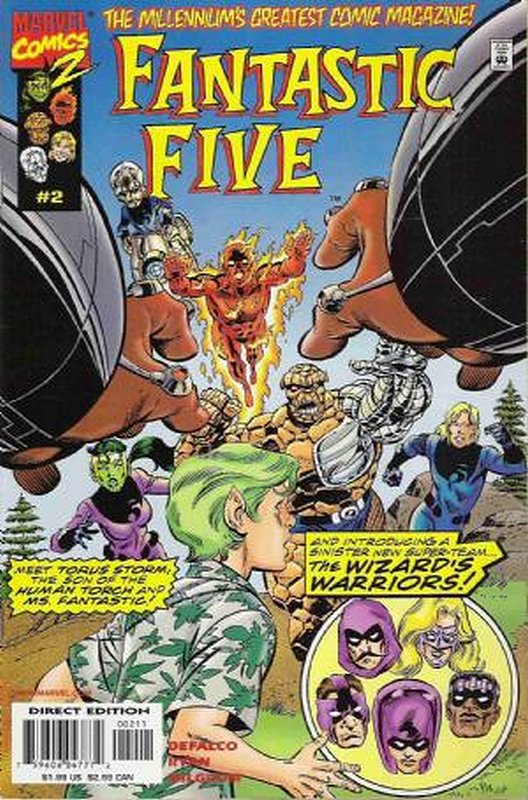 Cover of Fantastic Five (Vol 1) #2. One of 250,000 Vintage American Comics on sale from Krypton!