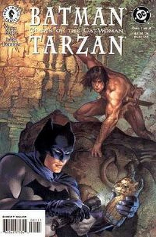 Cover of Batman/Tarzan: Claws of the Catwoman (1999 Ltd) #1. One of 250,000 Vintage American Comics on sale from Krypton!