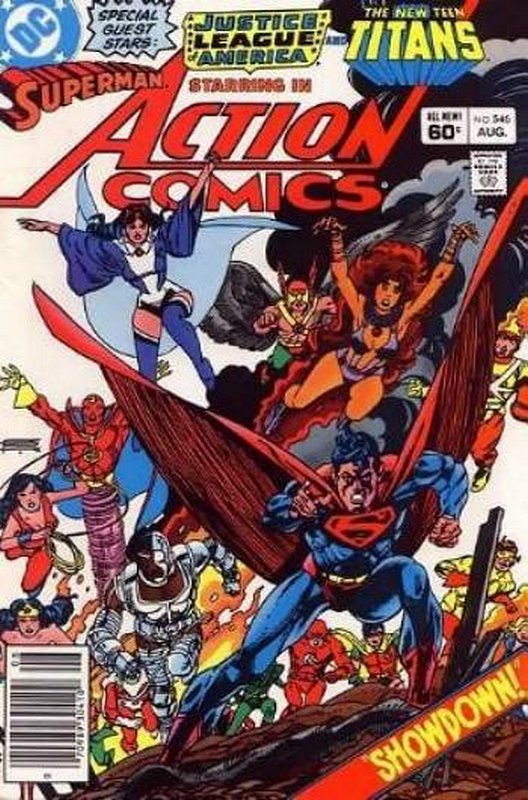 Cover of Action Comics (Vol 1) #546. One of 250,000 Vintage American Comics on sale from Krypton!