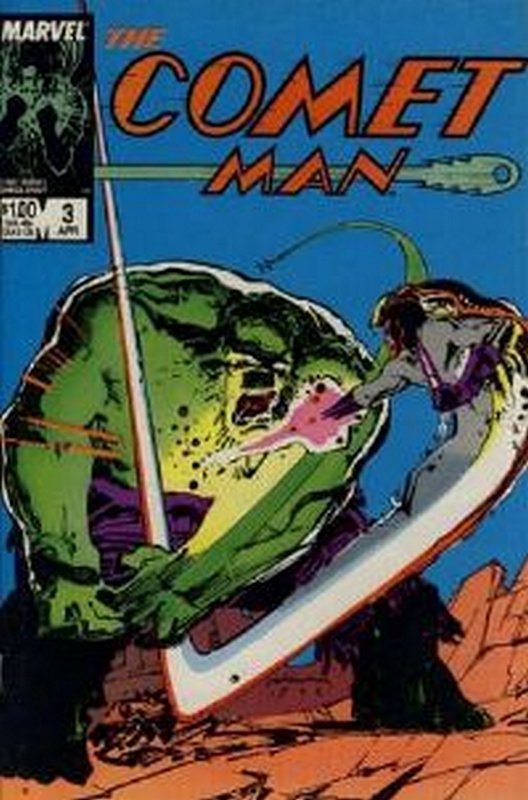 Cover of Comet Man (1986 Ltd) #3. One of 250,000 Vintage American Comics on sale from Krypton!