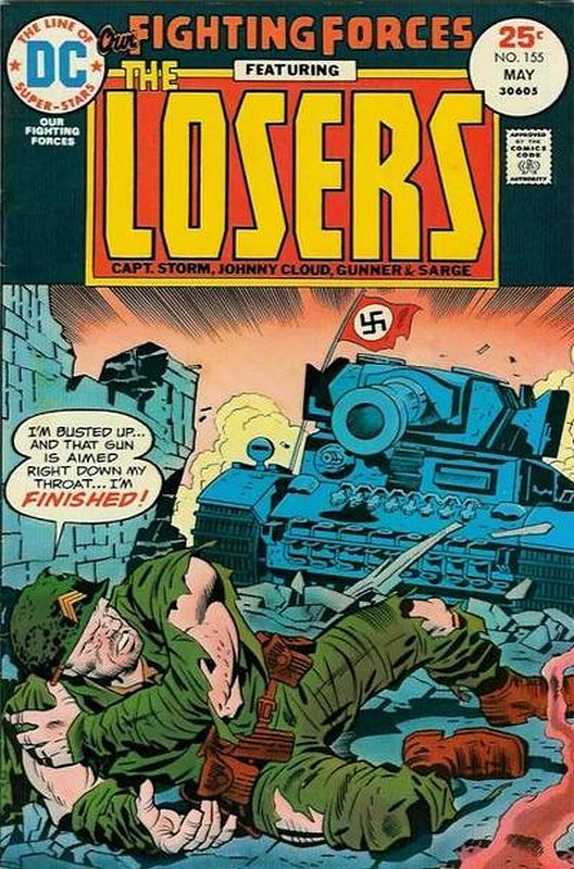 Cover of Our Fighting Forces #155. One of 250,000 Vintage American Comics on sale from Krypton!