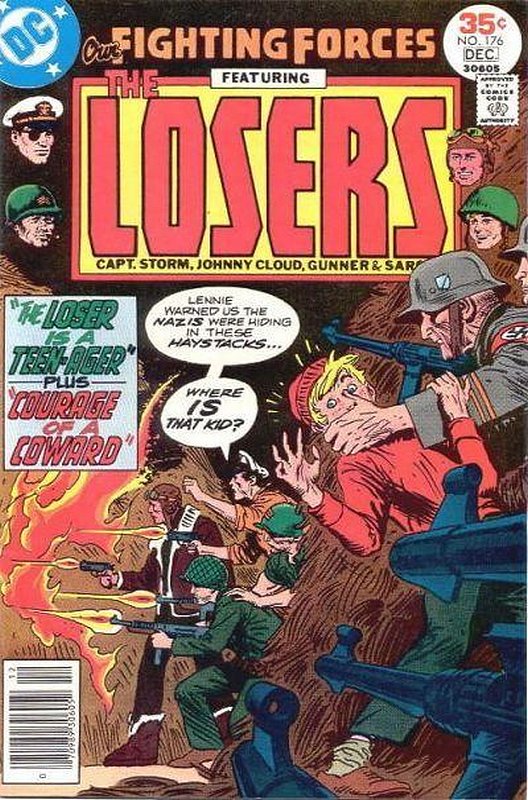 Cover of Our Fighting Forces #176. One of 250,000 Vintage American Comics on sale from Krypton!