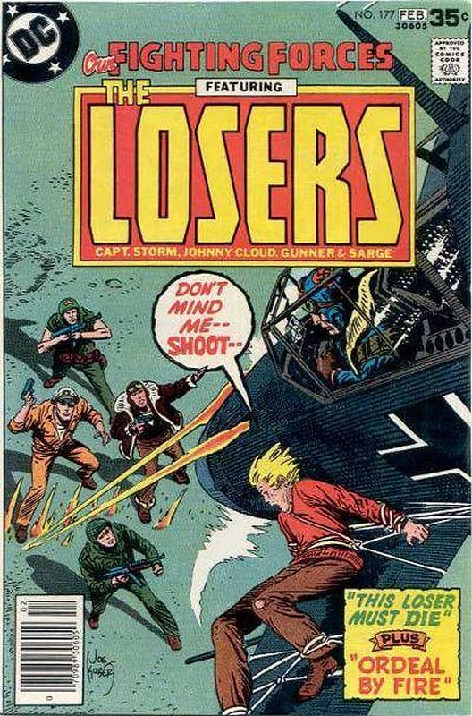 Cover of Our Fighting Forces #177. One of 250,000 Vintage American Comics on sale from Krypton!