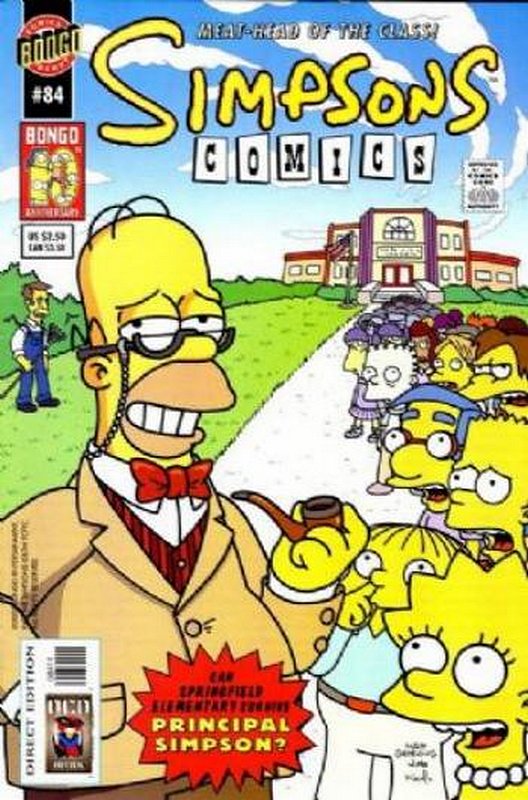 Cover of Simpsons Comics #84. One of 250,000 Vintage American Comics on sale from Krypton!