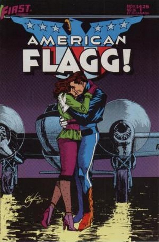Cover of American Flagg! (Vol 1) #26. One of 250,000 Vintage American Comics on sale from Krypton!