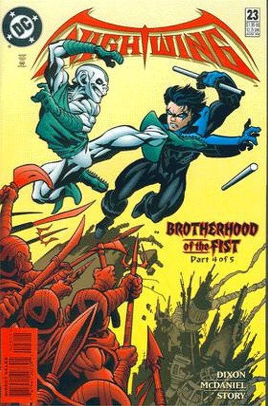 Cover of Nightwing (Vol 1) #23. One of 250,000 Vintage American Comics on sale from Krypton!