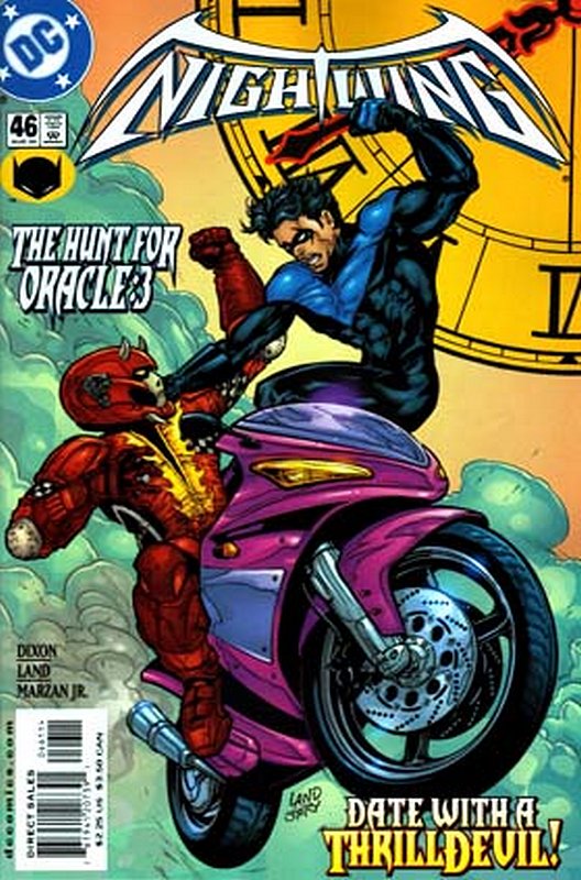 Cover of Nightwing (Vol 1) #46. One of 250,000 Vintage American Comics on sale from Krypton!