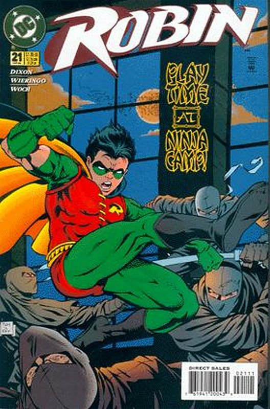 Cover of Robin (Vol 1) #21. One of 250,000 Vintage American Comics on sale from Krypton!