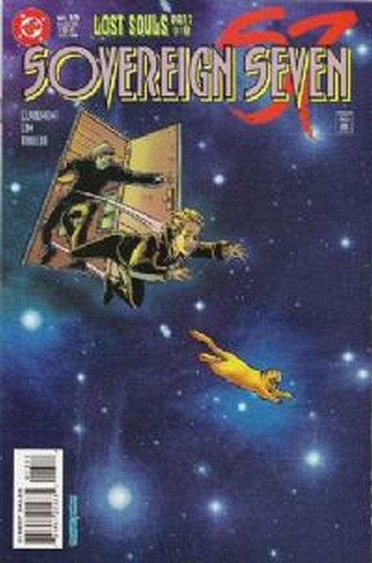 Cover of Sovereign Seven (Vol 1) #13. One of 250,000 Vintage American Comics on sale from Krypton!