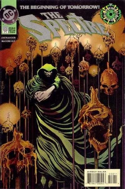 Cover of Spectre (Vol 3) #0. One of 250,000 Vintage American Comics on sale from Krypton!